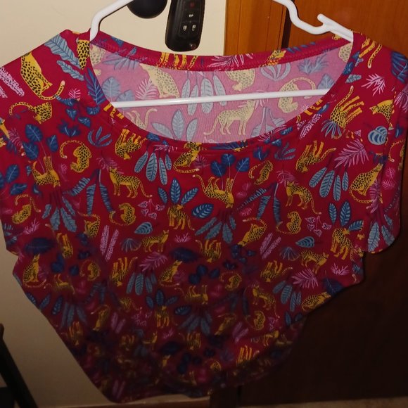 Other - womans red pj top